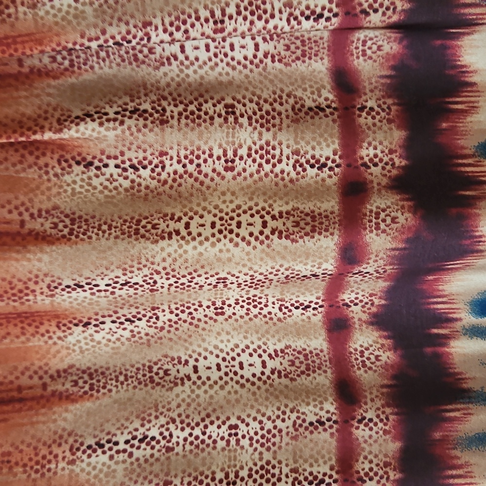Multicolour Sleeveless Dress - Picture 4 of 5